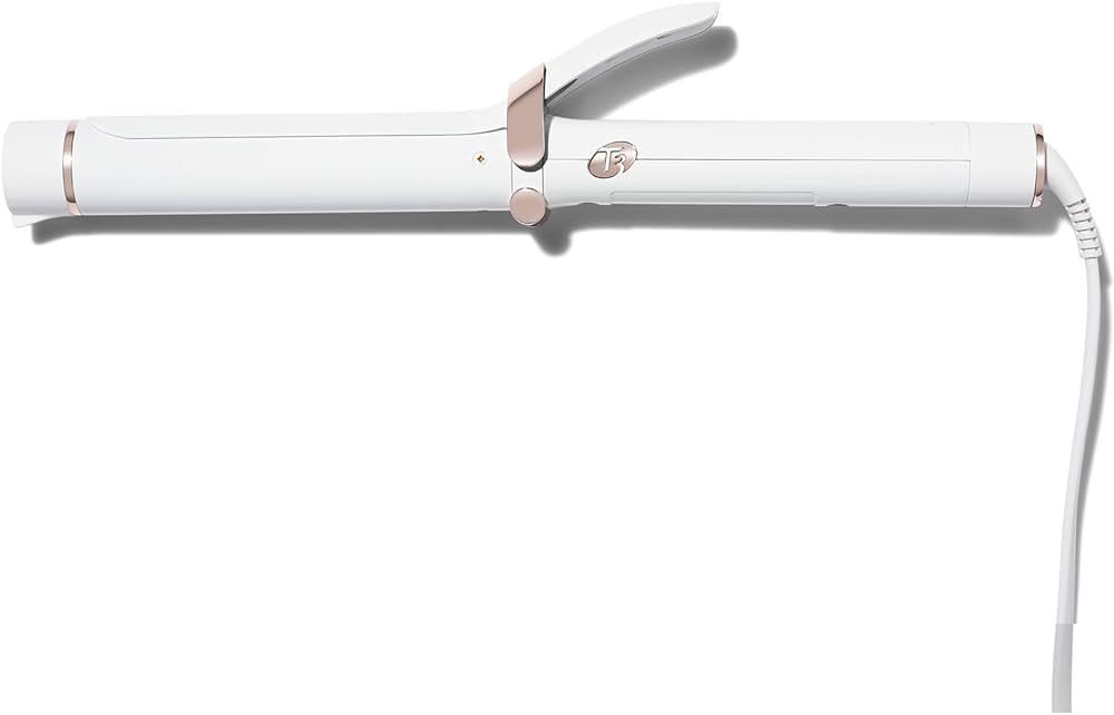 Amazon.com: T3 SinglePass 1.25" Ceramic Curling Iron, White/Rose Gold, 1 ¼ inch : Beauty & Perso... | Amazon (US)