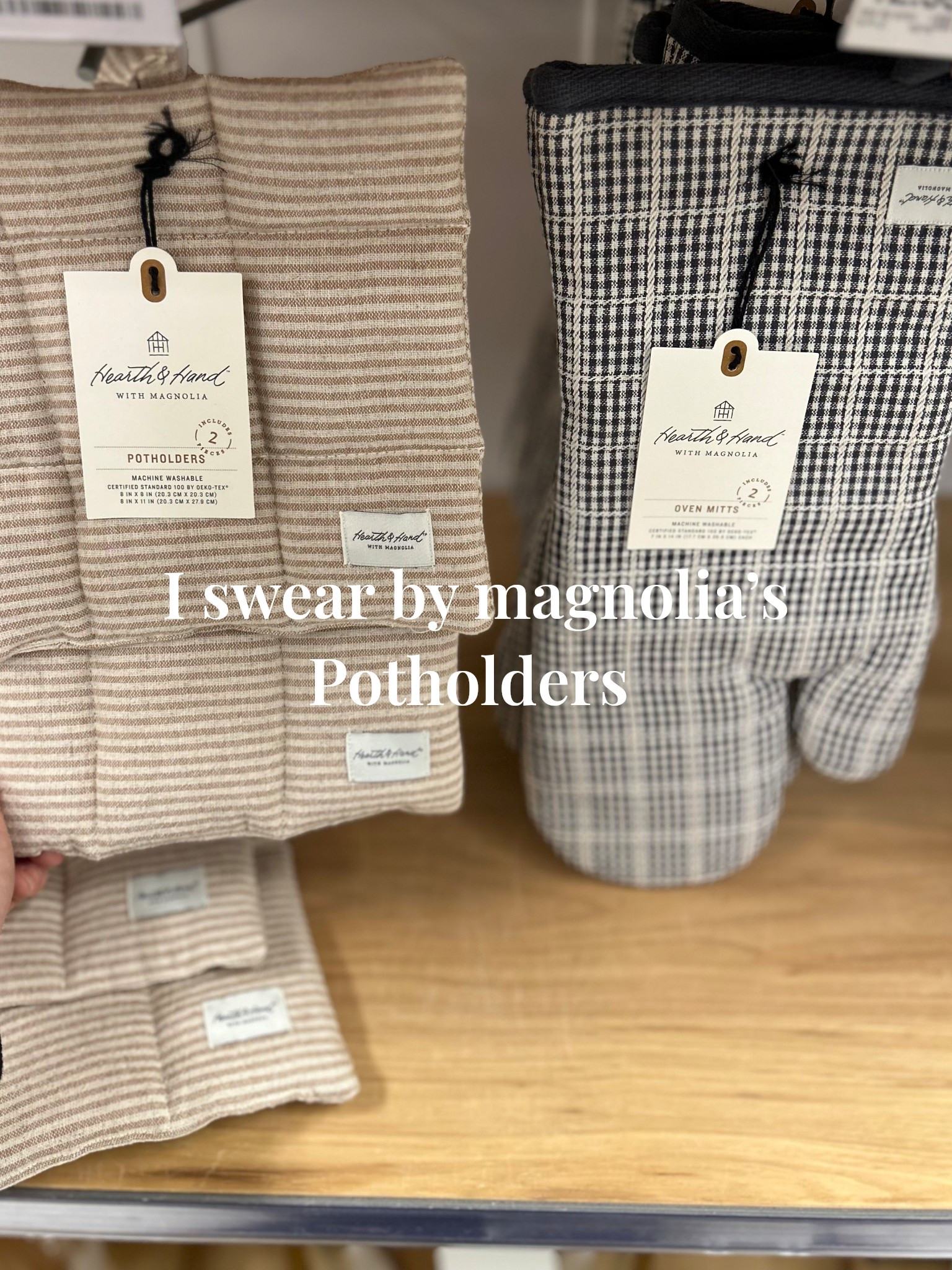 We’ve had a set of these potholders for so long. We throw them in the wash anytime they get dirty!

#LTKHome