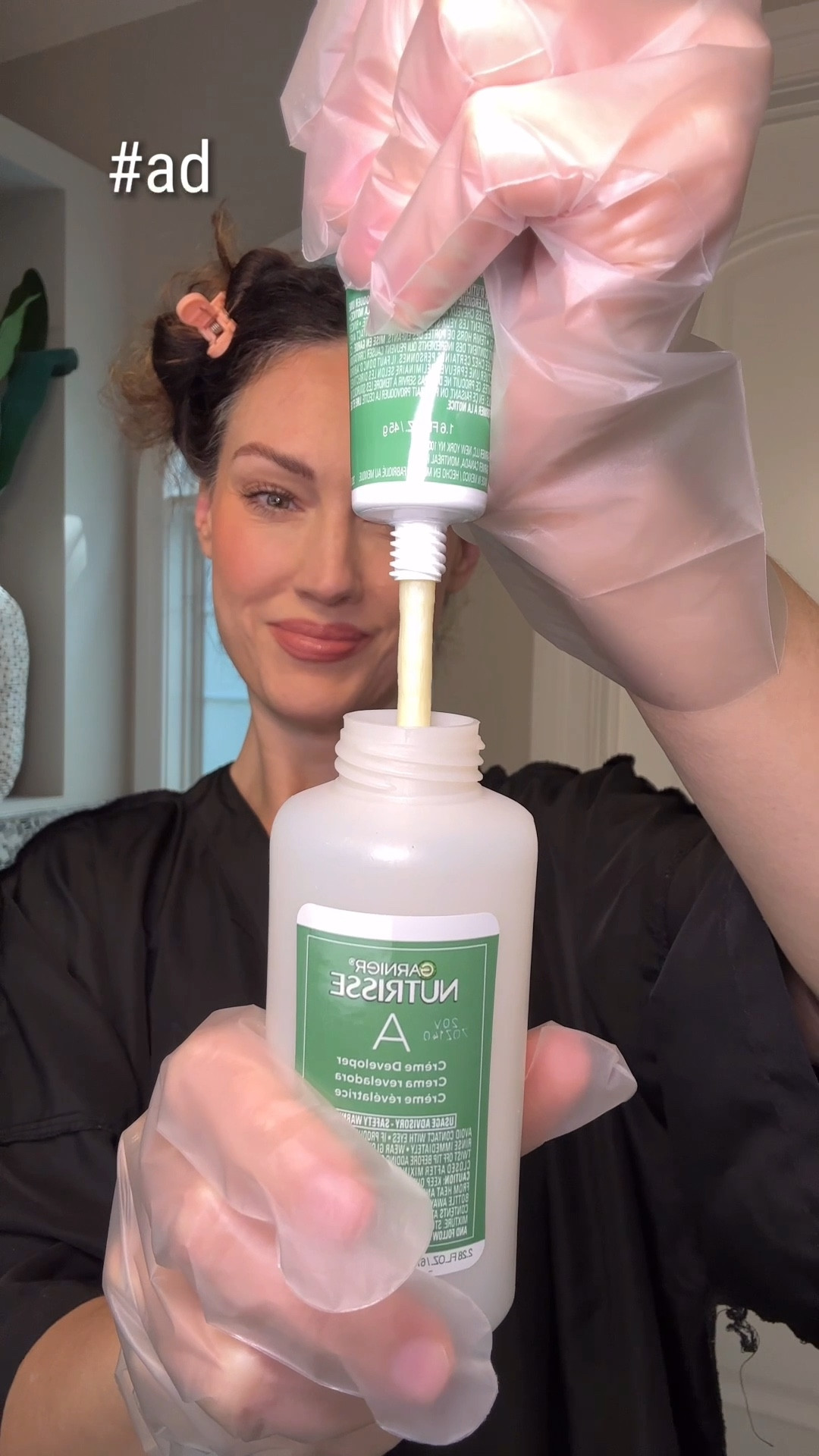 #ad A little me-time turned into a major transformation 💆‍♀️✨ I refreshed my hair with @garnierusa Nutrisse Ultra Crème in Darkest Brown from @TargetStyle @Target— 100% gray coverage, rich color, and nourished shine all in one. 🌿

Watch how easy it is to go from dull to glossy in just one at-home color session. Shop my exact shade now on LTK!

#GarnierPartner #GarnierHairColor #TargetPartner #Target