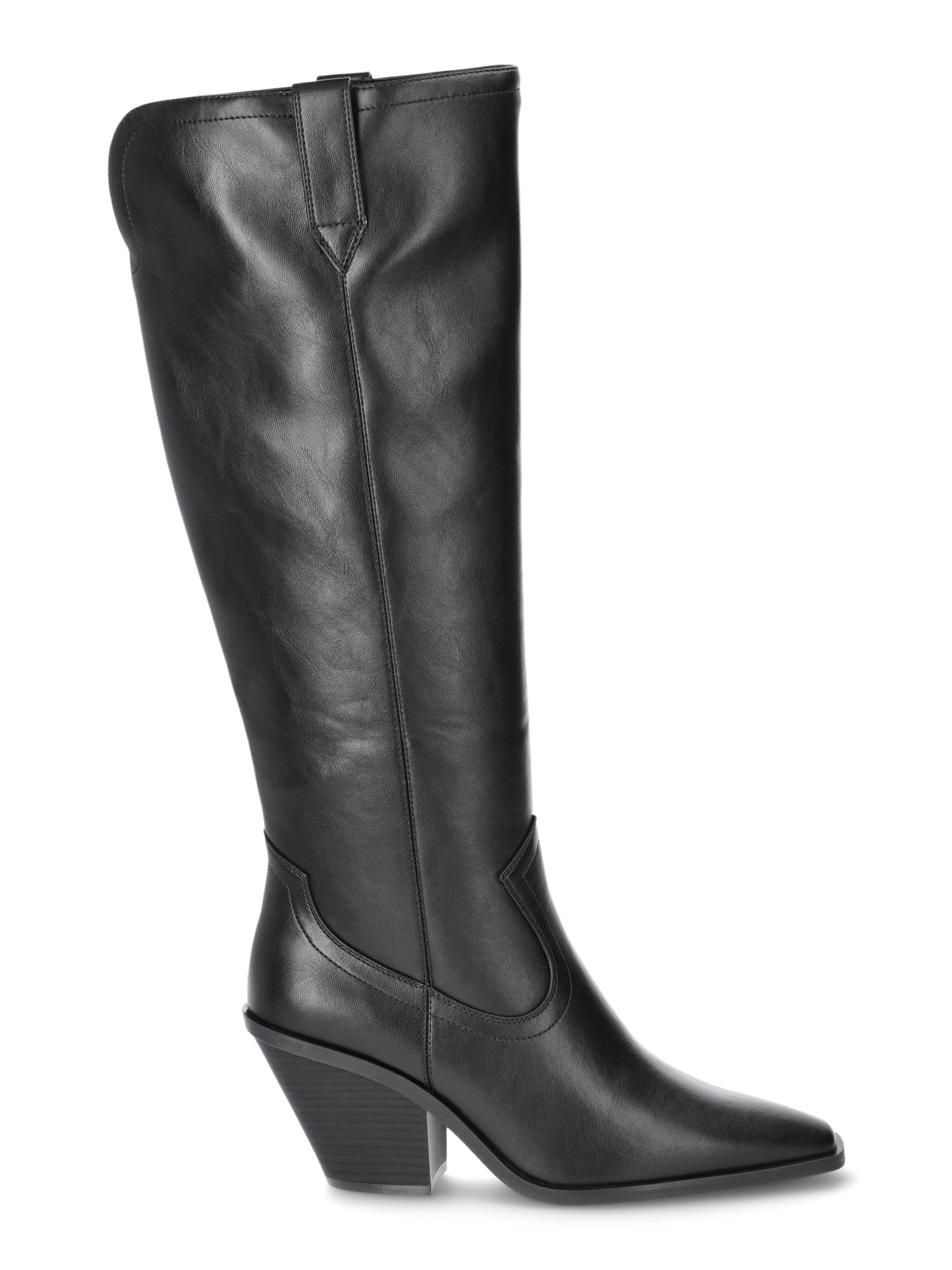 Scoop Women’s Faux Leather Tall Western Boots, Sizes 6-11 - Walmart.com | Walmart (US)