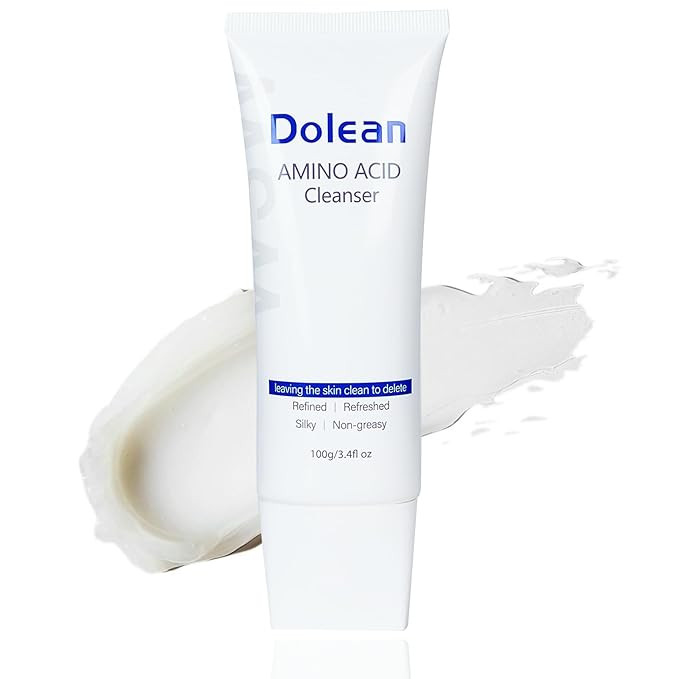 Amino Acid Facial Cleanser, Deep Cleaning Face Cleanser Non-Greasy,Sensitive Acne Skin,MSM+Amino ... | Amazon (US)
