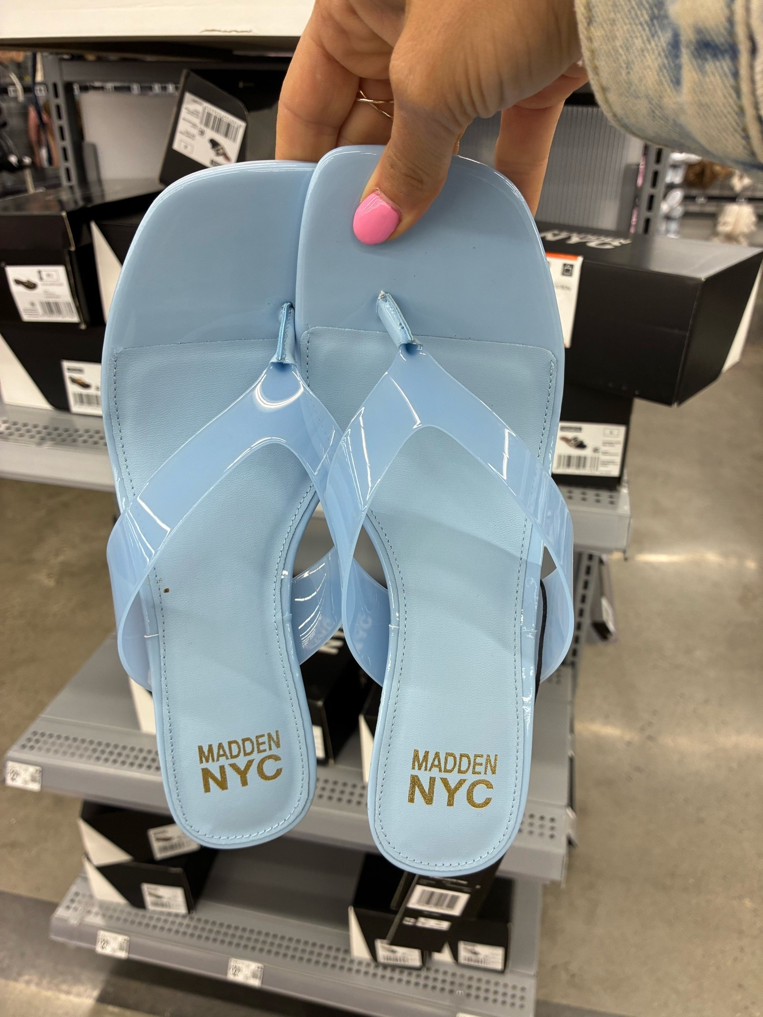Ah girls these wedge sandals are so cute and I love this blue color!

#LTKselfcare #LTKmomlife #LTKSeasonal