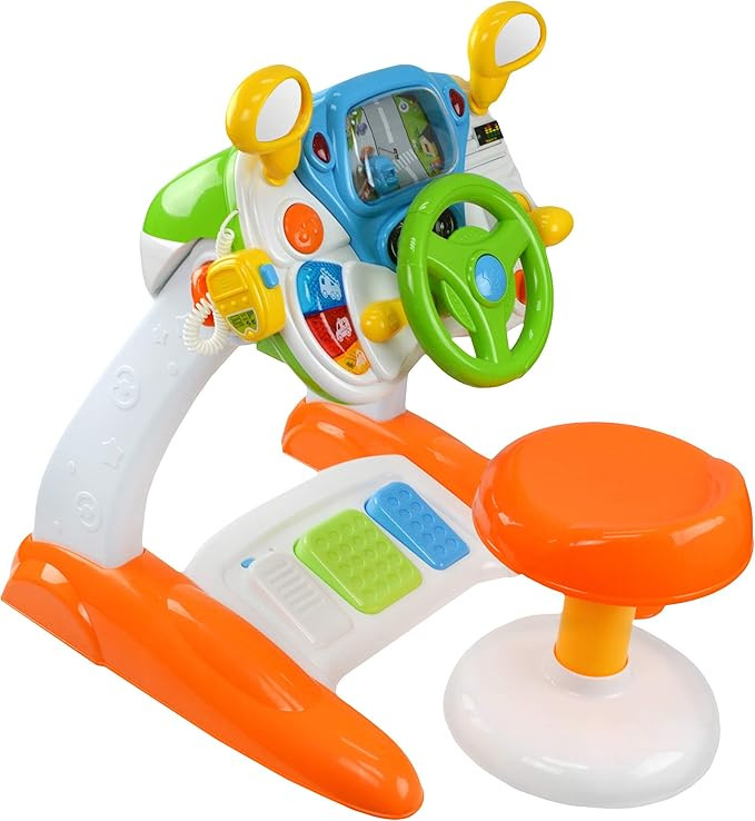 Baby Interactive Simulation Toys - Play Pretend Realistic Driving Play Station for Toddlers and Y... | Amazon (US)