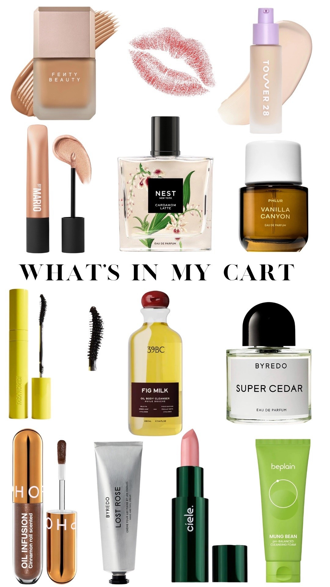 A few things currently sitting in my cart that I can’t stop looking at. I’ve got fragrance, makeup, skincare, and body care all mixed in, which pretty much sums up my beauty mood right now.

Some are newer finds, some have been on my radar for a minute, but these are the ones I keep circling back to.

Everything is linked below if you want to see what made my cart.

#LTKselfcare #LTKU #LTKBeauty