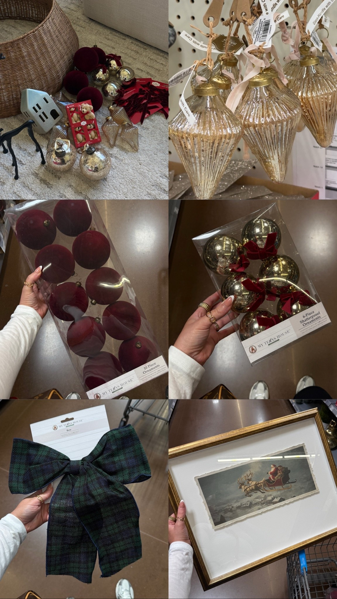 Walmart Christmas is here!! Christmas ornaments. Christmas decor