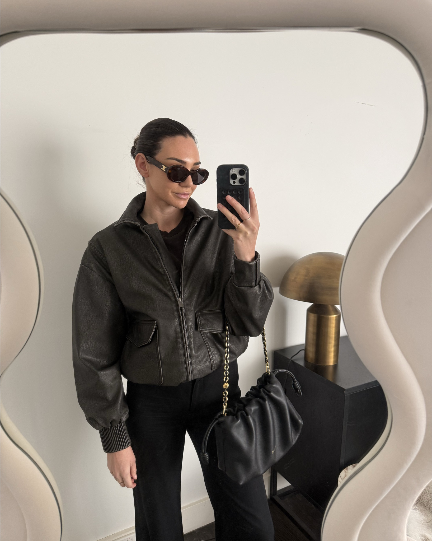 Keeping warm in new season Henne. Love this jacket that’s just come out. 
Wearing with my Matin Flared black trousers, adidas sambas in earth and black Loewe bag

#LTKautumn #LTKaustralia #LTKstyletip