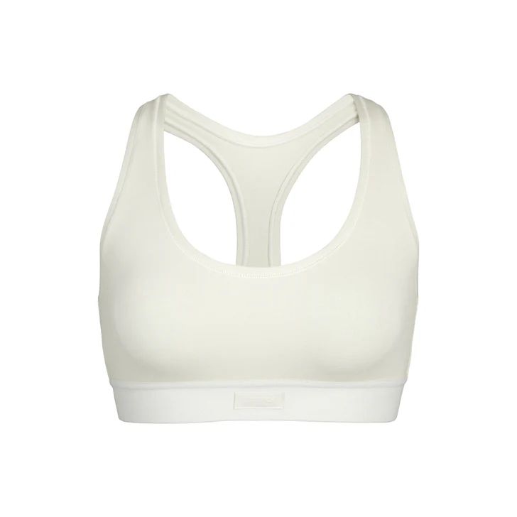 COTTON JERSEY RACERBACK BRA | SKIMS (US)