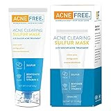 Acne Free Sulfur Mask 1.7 oz Acne Treatment for Clearing Acne, Absorbing Excess Oil and Unclogging P | Amazon (US)