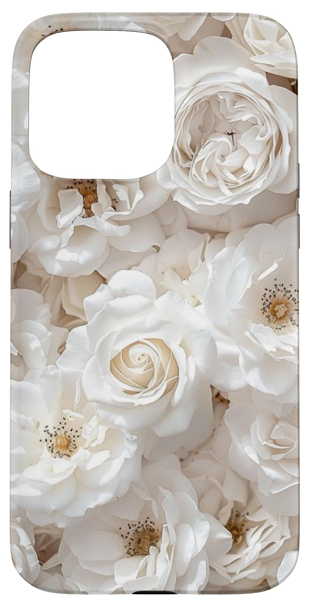 White Roses Themed Case for iPhone 16 | Amazon (US)