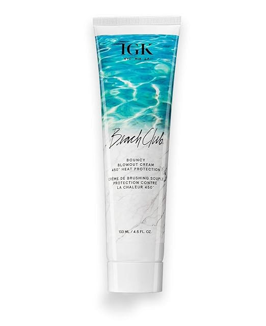 IGK BEACH CLUB Bouncy Blowout Cream, 4.5 oz. | Amazon (US)