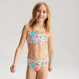 Girls' Beach Printed Bikini Set - Cat & Jack\u2122 Multi XL | Target