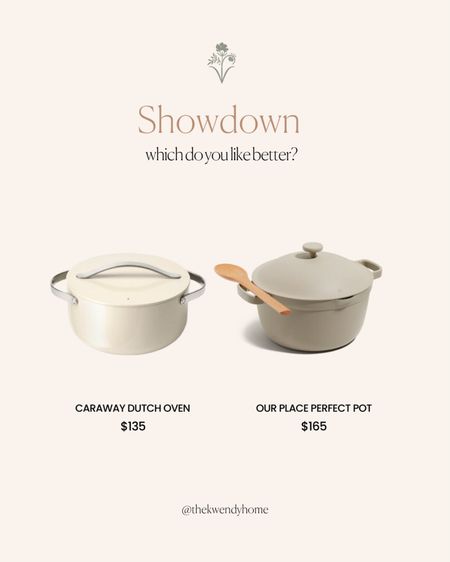 Caraway VS Our Place Showdown! Ovenware. Stovewave. Pots. Pans. Kitchenware  

#LTKhome #LTKitbag