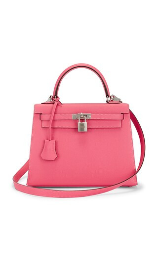 FWRD Renew Hermes Epsom Kelly 25 Sellier Handbag in Pink. | Revolve Clothing (Global)