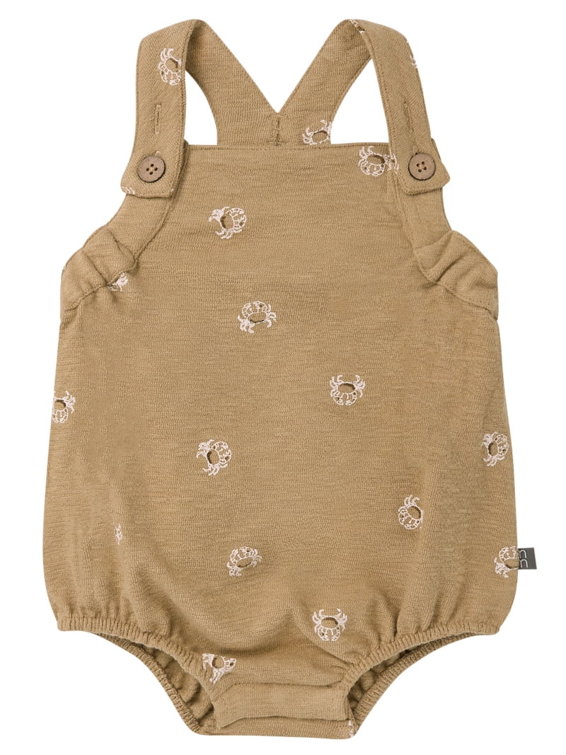 Modern Moments by Gerber Baby Boy Sleeveless Bubble Romper, Sizes 0/3 Months - 24 Months | Walmart (US)