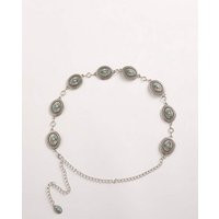 Silver Western Detail Chain Belt | Simply Be (UK)