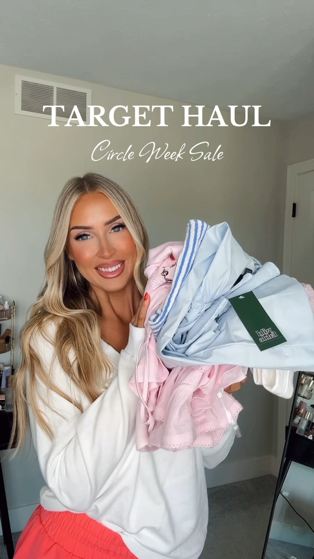 Target summer haul 🎯 it’s circle week! All items are on sale ❤️ wearing a size S in all of the dresses + USA flag tank & a size M in the sweatshirt & shorts 

#LTKFindsUnder50 #LTKSaleAlert #LTKFindsUnder100