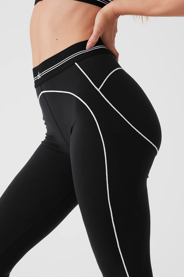 Airbrush High-Waist Heart Throb Legging | Alo Yoga (US)