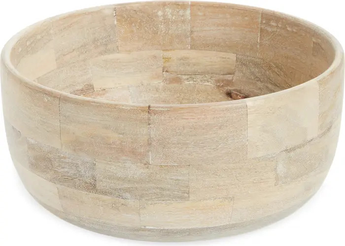 at Home Medium Wood Serving Bowl | Nordstrom