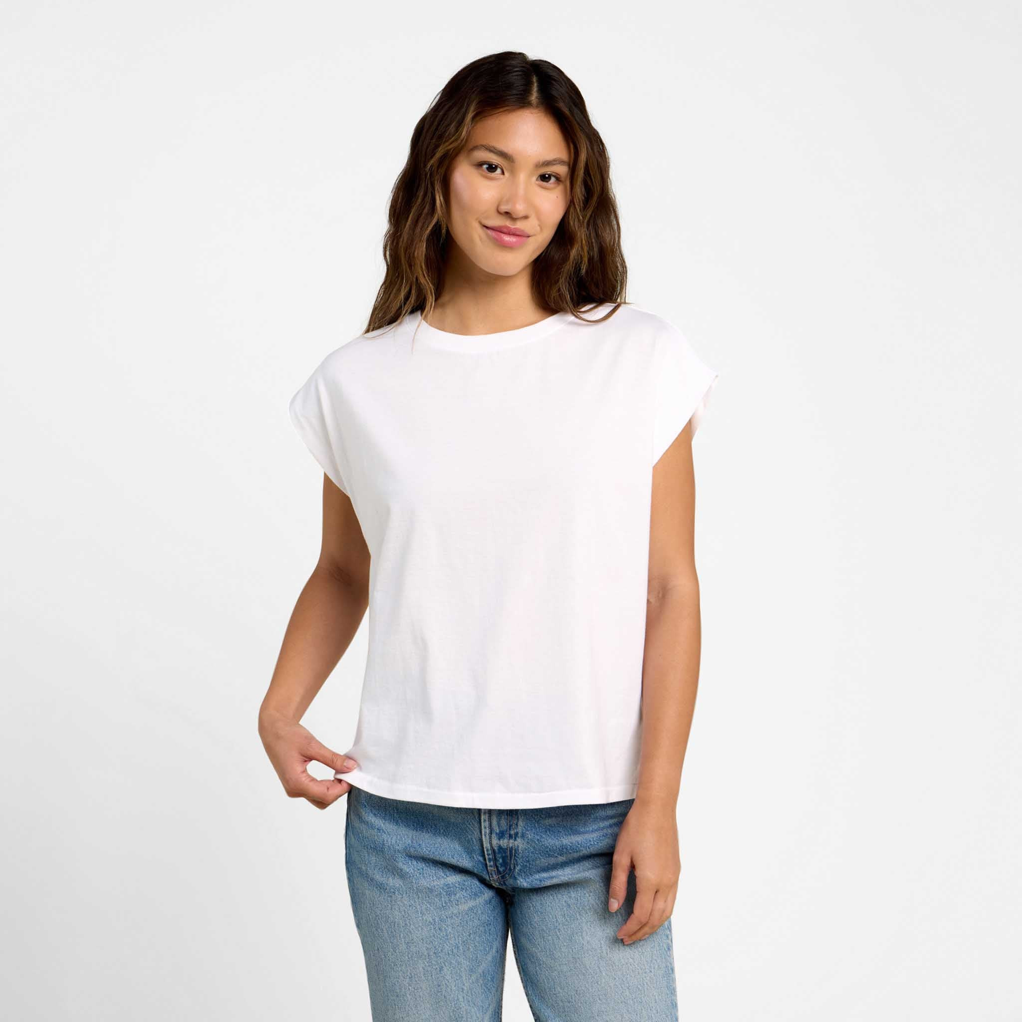 Muscle Tee | White | Nuuds US