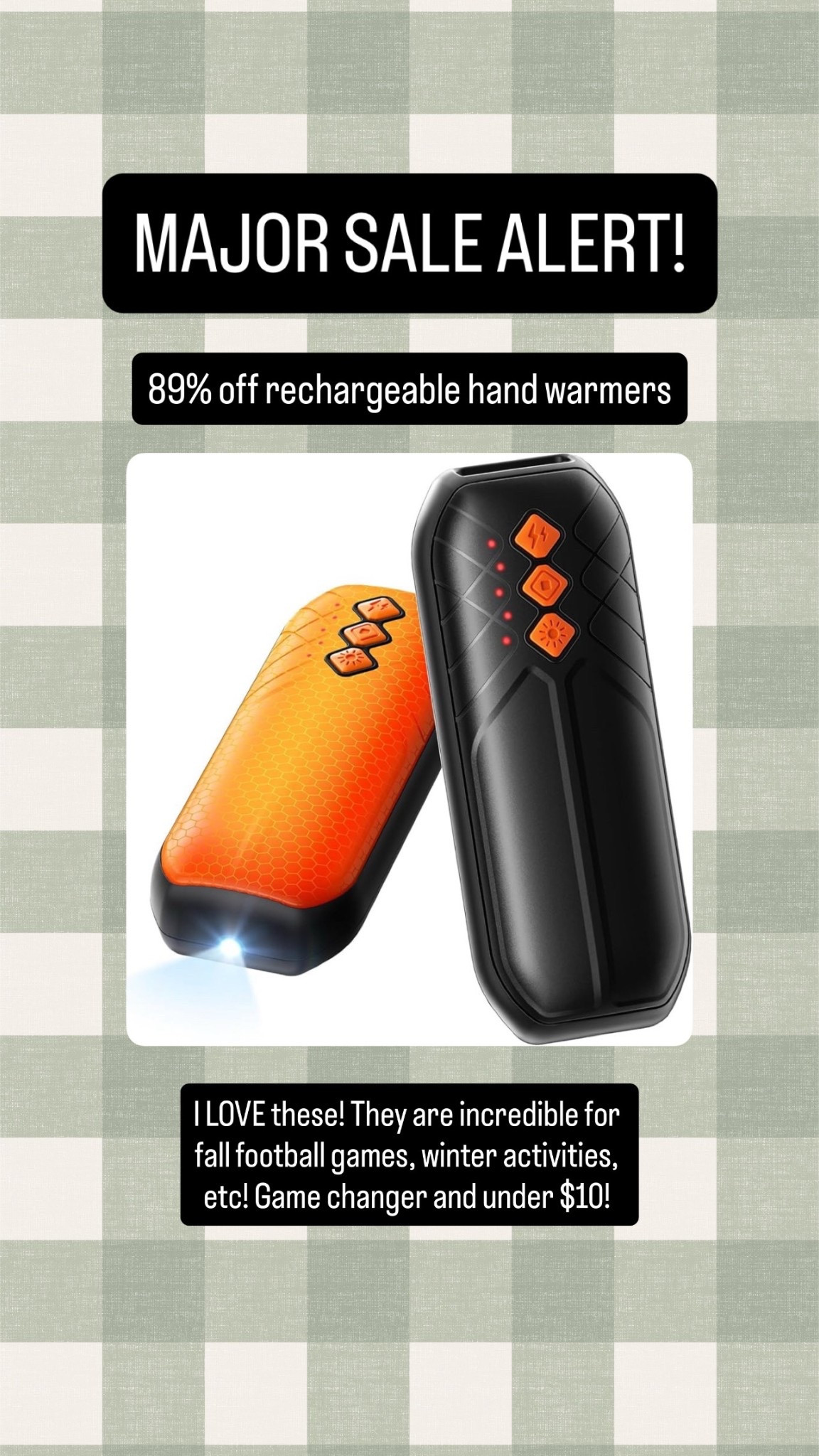 I love these rechargeable hand warmers! 89% off and perfect stocking stuffer. Christmas gift. Favorite things gift. Under $10. Amazon sale alert  

#LTKGiftGuide #LTKSeasonal #LTKSaleAlert