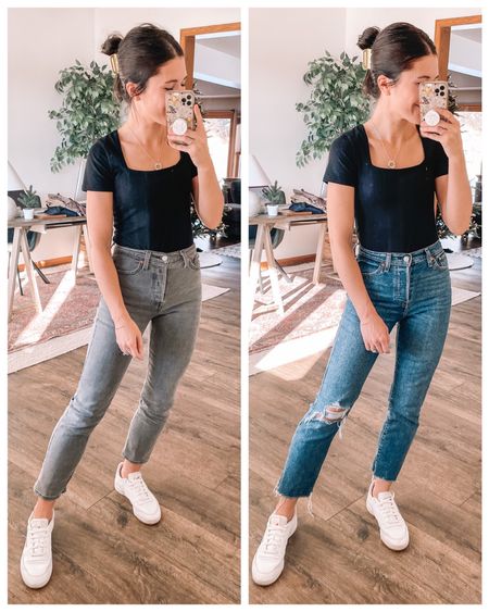 Amazon fashion Levi jeans on sale! Black Friday sale  -size 26 for me
Bodysuit, small 


Straight jeans, fall outfits 
Winter outfits, date night 
White sneakers 
Reebok 
Amazon finds 
Cyber Monday 
Black Friday deals 


#LTKunder50 #LTKstyletip #LTKCyberweek