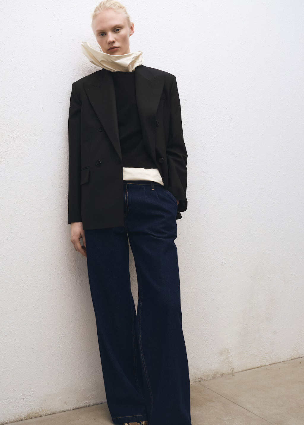 Wool-blend suit jacket - Women | MANGO USA | Mango (US/MX/AU)