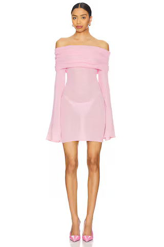 Galli Mini Dress in Ballet Pink | Revolve Clothing (Global)