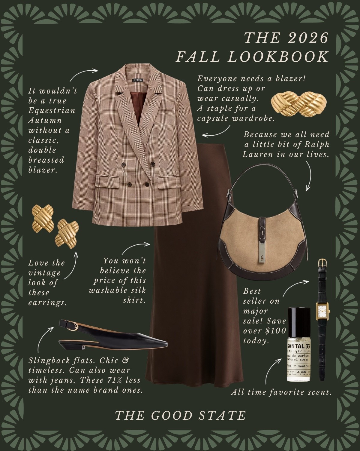 This is for the ladies who come alive when the leaves begin to turn and the air becomes crisp. For those who dream of foggy mornings in the English countryside, warm cups of tea and a closet filled with heritage knits, wool blazers, well-worn riding boots and classic loafers. It’s a little English equestrian, a little American prep—with a dash of Gilmore Girls charm and something lovely for those who like to host like Martha. This collection is for the ladies who appreciate timeless staples, but aren’t afraid of rich autumn color palettes, playful prints or layers of beautiful texture. For the ones planning slow mornings, afternoons at the apple orchard and cozy dinner parties gathered around the table. If old Ralph Lauren, J.Crew and Barbour catalogs still have a place in your heart—and you believe the best pieces only get better with time—this is for you, my friends 🍂

#LTKSaleAlert #LTKActive #LTKootd