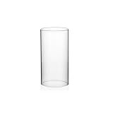 WGVI Hurricane Candle Holder Sleeve, Wide 4", Height 8", Clear Glass Cylinder Candleholder, Chimney  | Amazon (US)