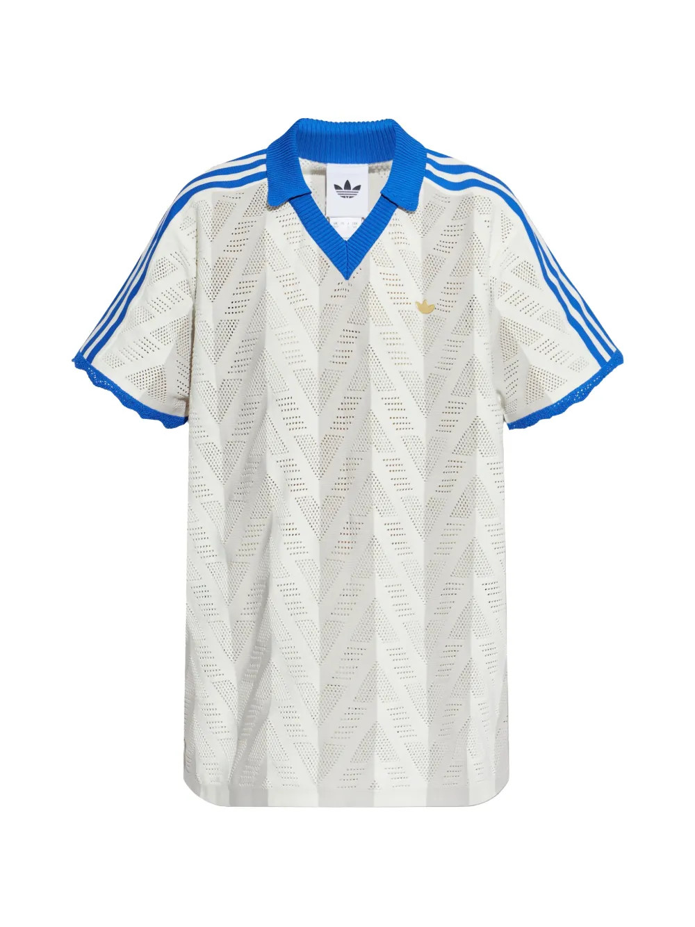 Adidas Pierced V-neck T-shirt | Neutrals | FARFETCH SG | Farfetch Global