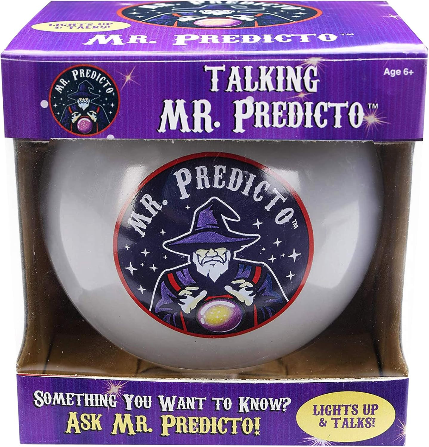 Mr. Predicto Fortune Telling Ball - Ask a Question & He Speaks The Answer - Perfect White Elephan... | Amazon (US)