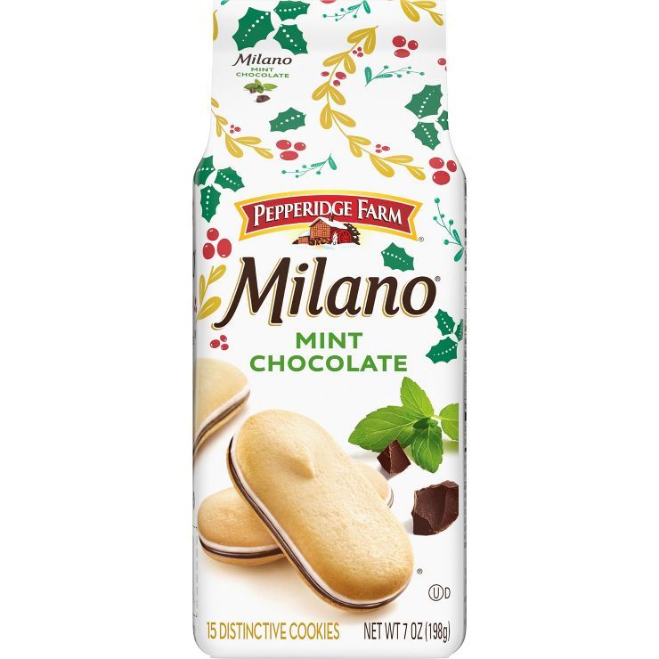 Pepperidge Farm Milano Mint Chocolate Cookies - 7oz | Target