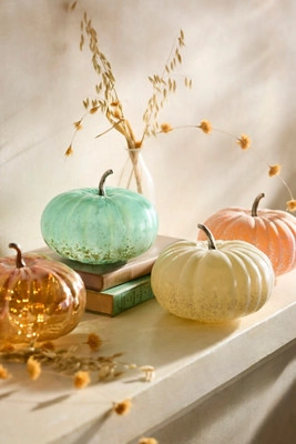 Glass Pumpkin, 7" | Anthropologie (US)
