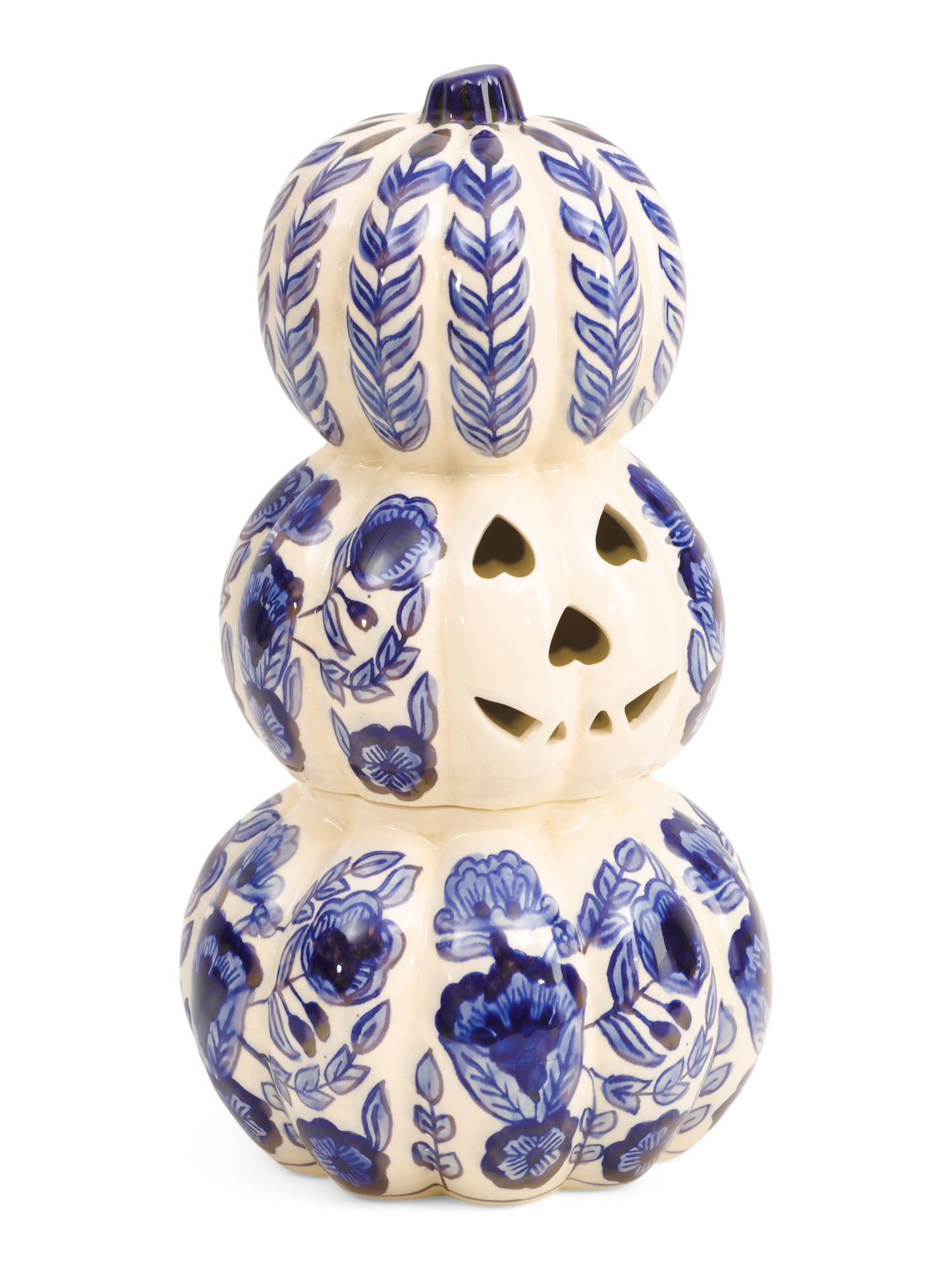17in Ceramic Triple Stacked Pumpkins | Halloween | Marshalls | Marshalls