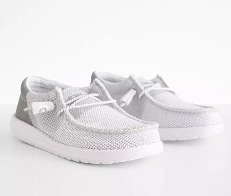 Boys/youth Hey Dude shoes from Buckle under $50! Perfect for Spring  