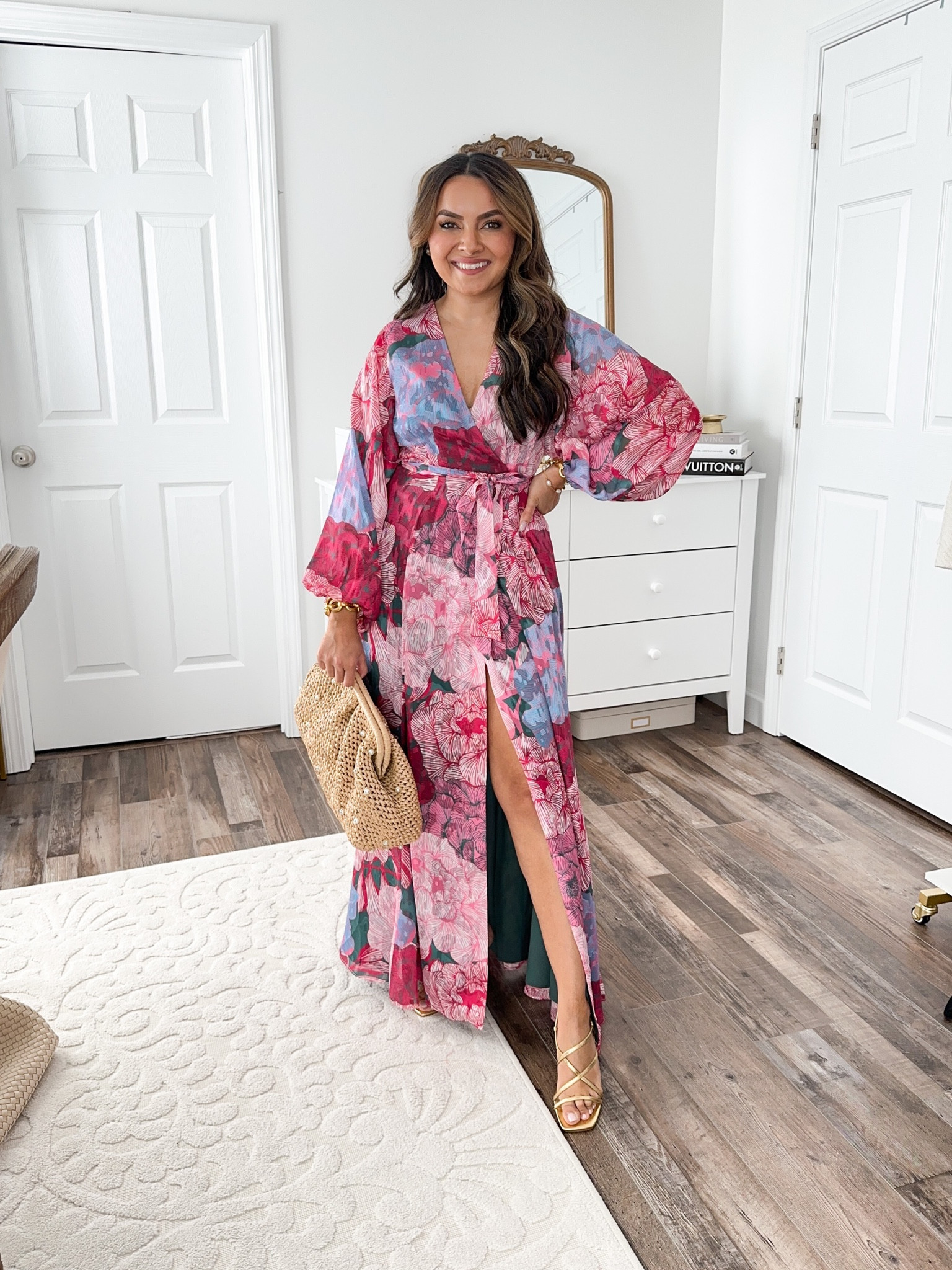 Hutch Long-Sleeve Wrap Dress curated on LTK