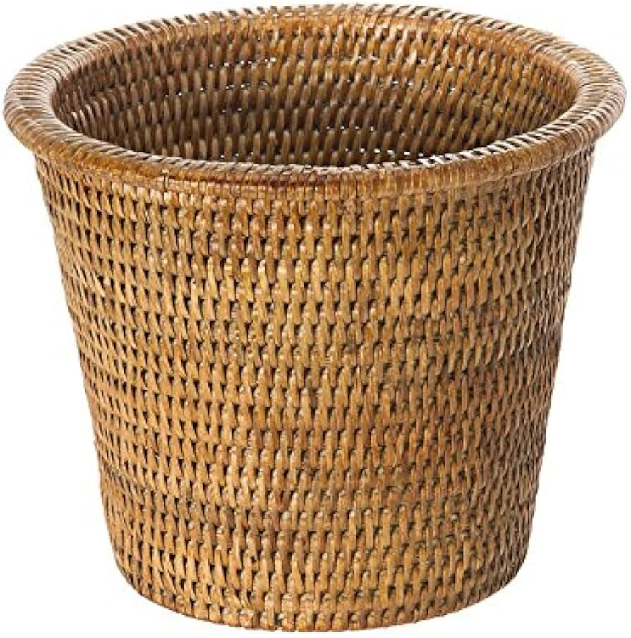 KOUBOO 1080023 La Jolla Handwoven Rattan Planter, Large, Honey Brown | Amazon (US)