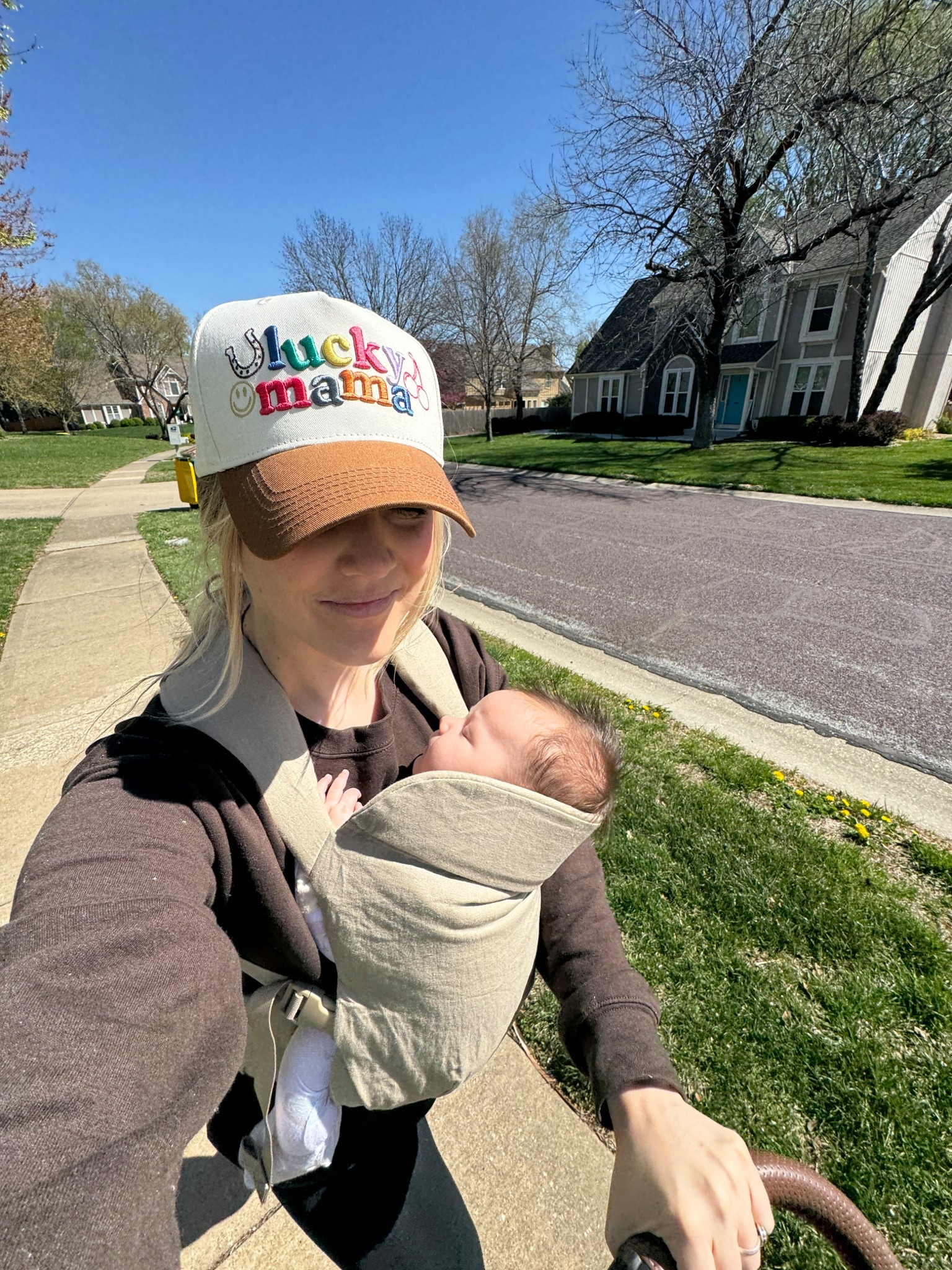 Lucky mama hat 🫶🏼💓