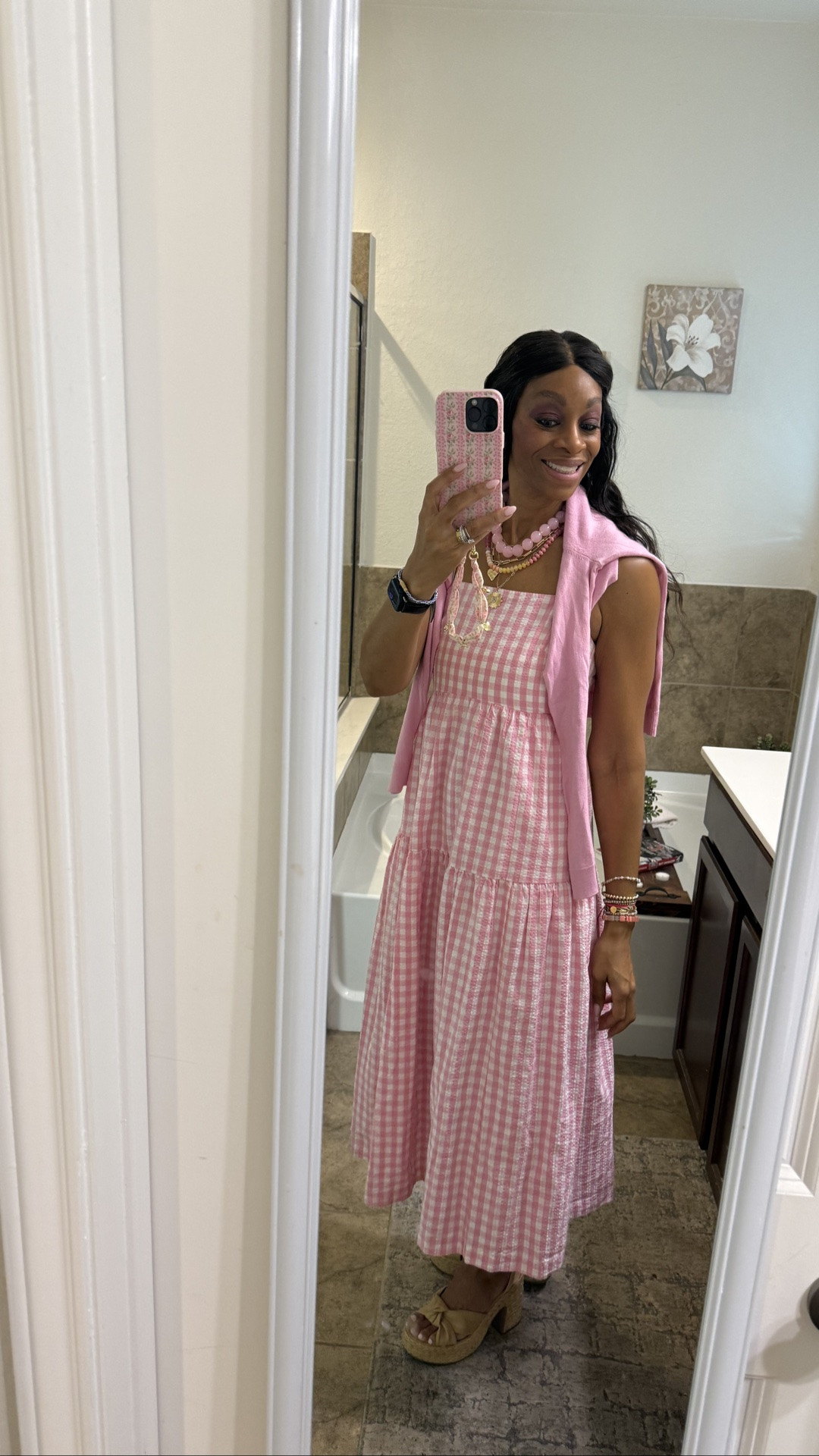 🩷 Sunday Worship OOTD 🩷

Shopping my closet and rediscovering pieces I already love! ✨ I found this pretty pink seersucker gingham dress from @J.Crew and paired it with @Target  wedges and jewelry from @erin_mcdermott  and @Amazon 🎀💕

Proof that sometimes the best outfit is already hanging in your closet! 🛍️✨

#LTKStyleTip #SundayStyle #SundayBest  #SundayWorship #ShopMyCloset #GinghamDress #SeersuckerStyle #PinkOutfit #JcrewFactory #TargetStyle #AffordableFashion #SouthernStyle #PreppyStyle #OOTDInspo #Over40Style

#LTKootd #LTKOver40 #LTKPetite