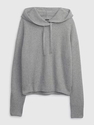 CashSoft Shaker-Stitch Sweater Hoodie | Gap (US)