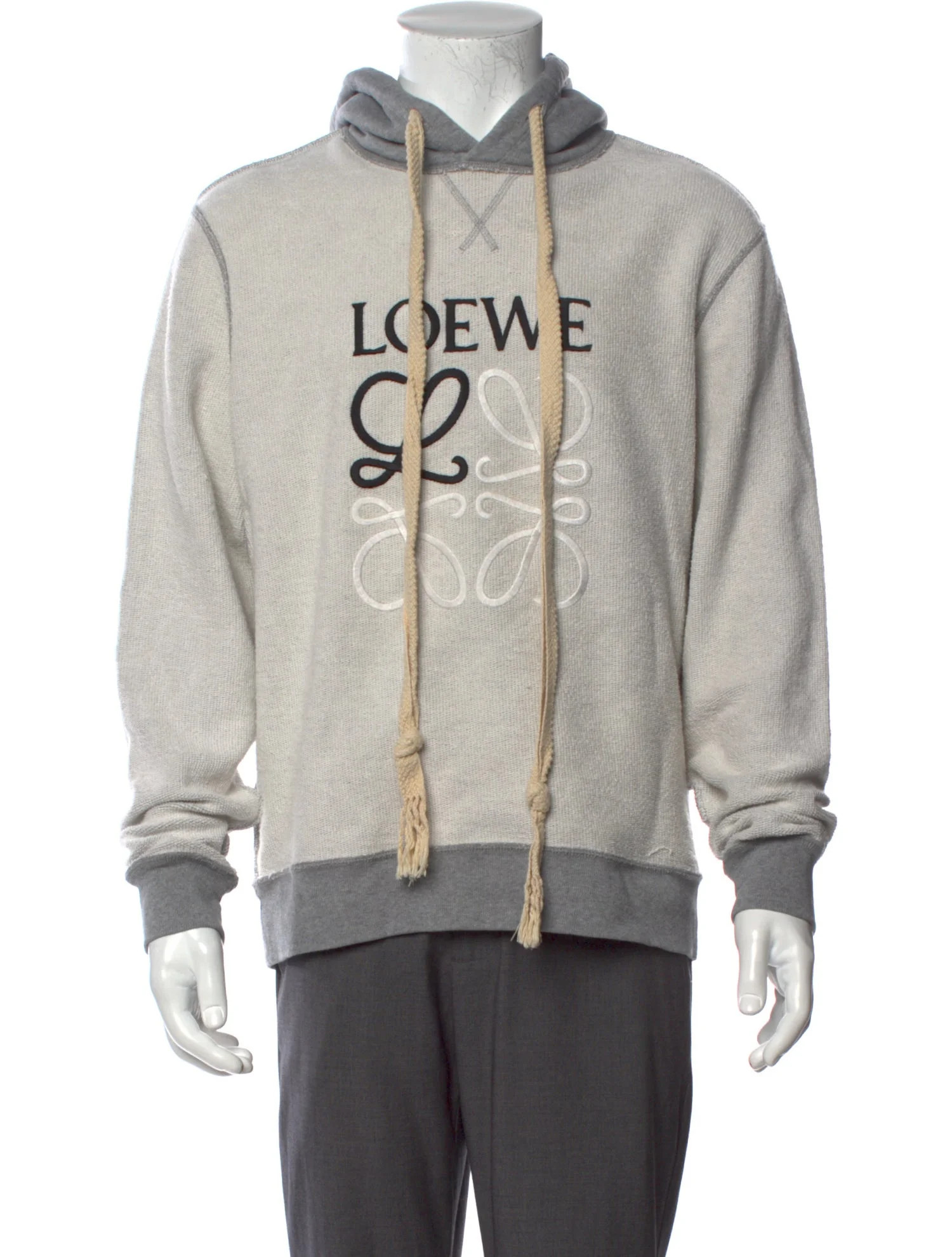 Reverse Fleece Anagram Hoodie Graphic Print Hoodie | The RealReal