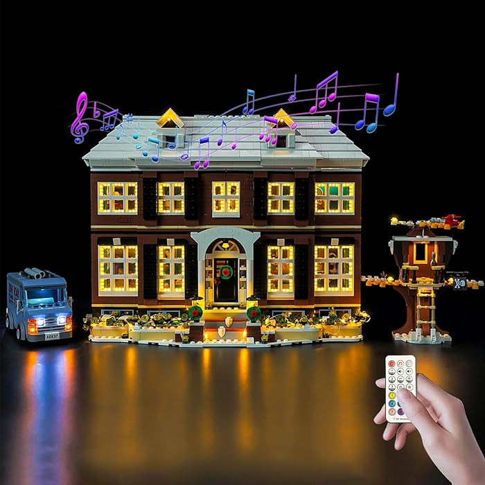 Nitemode LED Light Kit Compatible with Lego Home Alone House Set 21330 – Upgraded Window Lights... | Amazon (US)