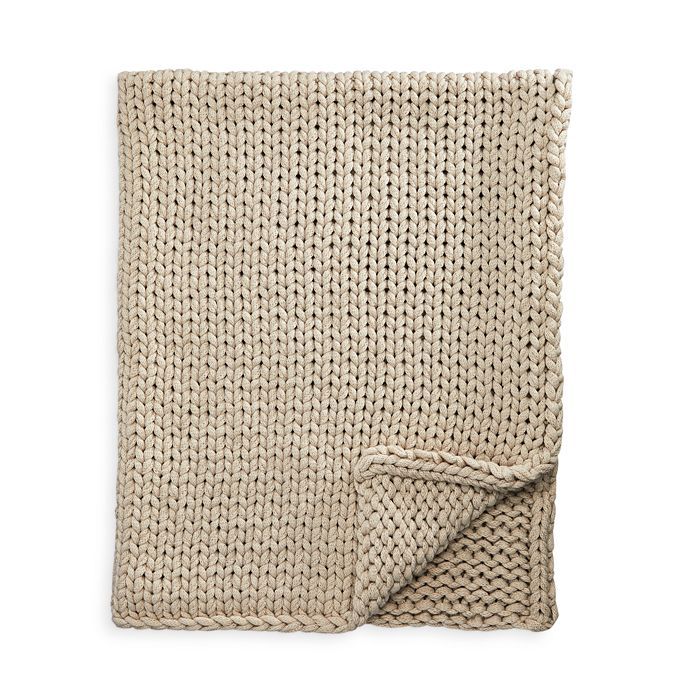 Chunky Knit Throw - 100% Exclusive | Bloomingdale's (US)