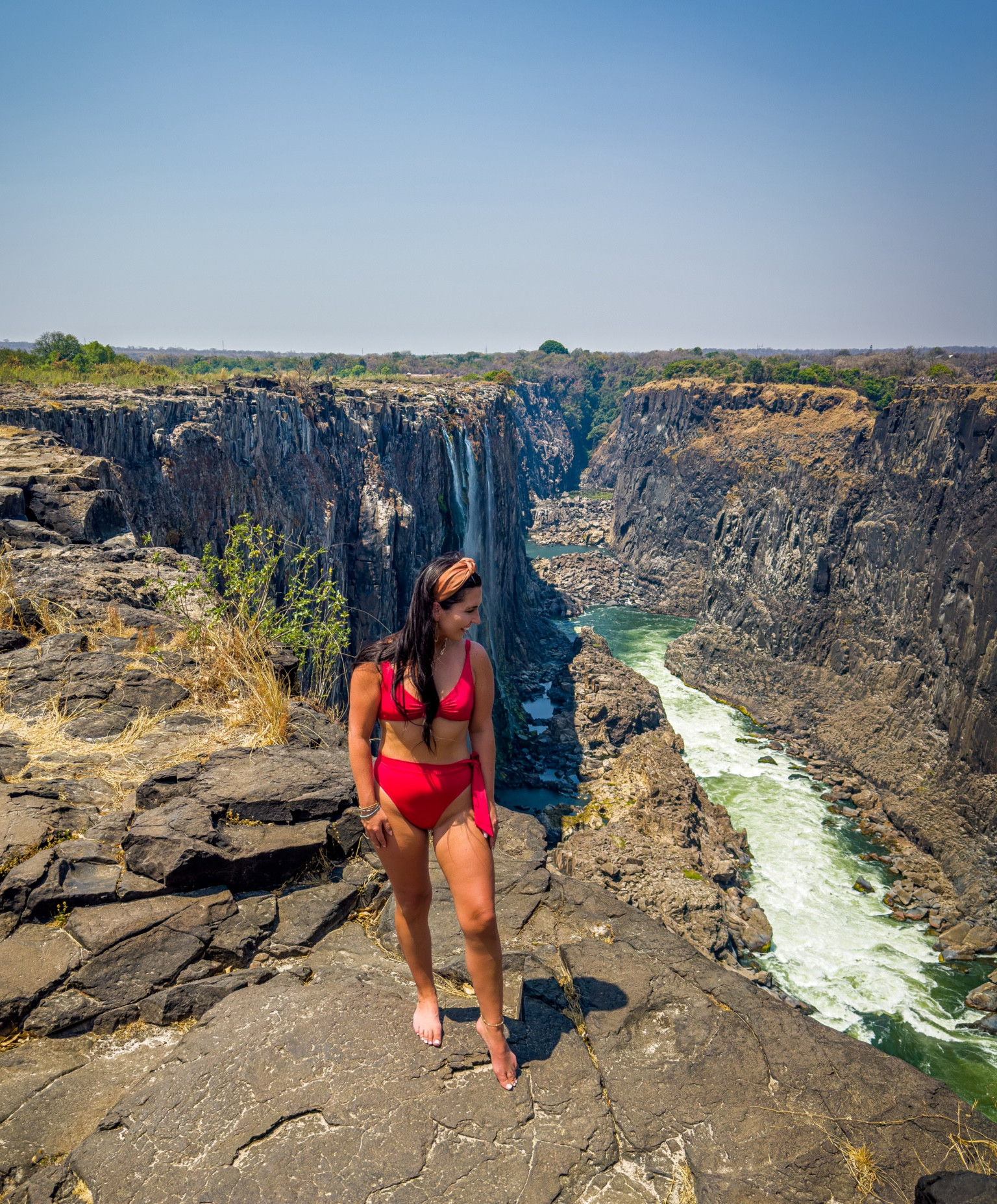 This swim suit is so flattering and comfortable I now have it in two colors! This red is so vibrant it’s a must 🤩

TTS 
Wearing size Medium 

#LTKTravel #LTKSwim #LTKSeasonal
