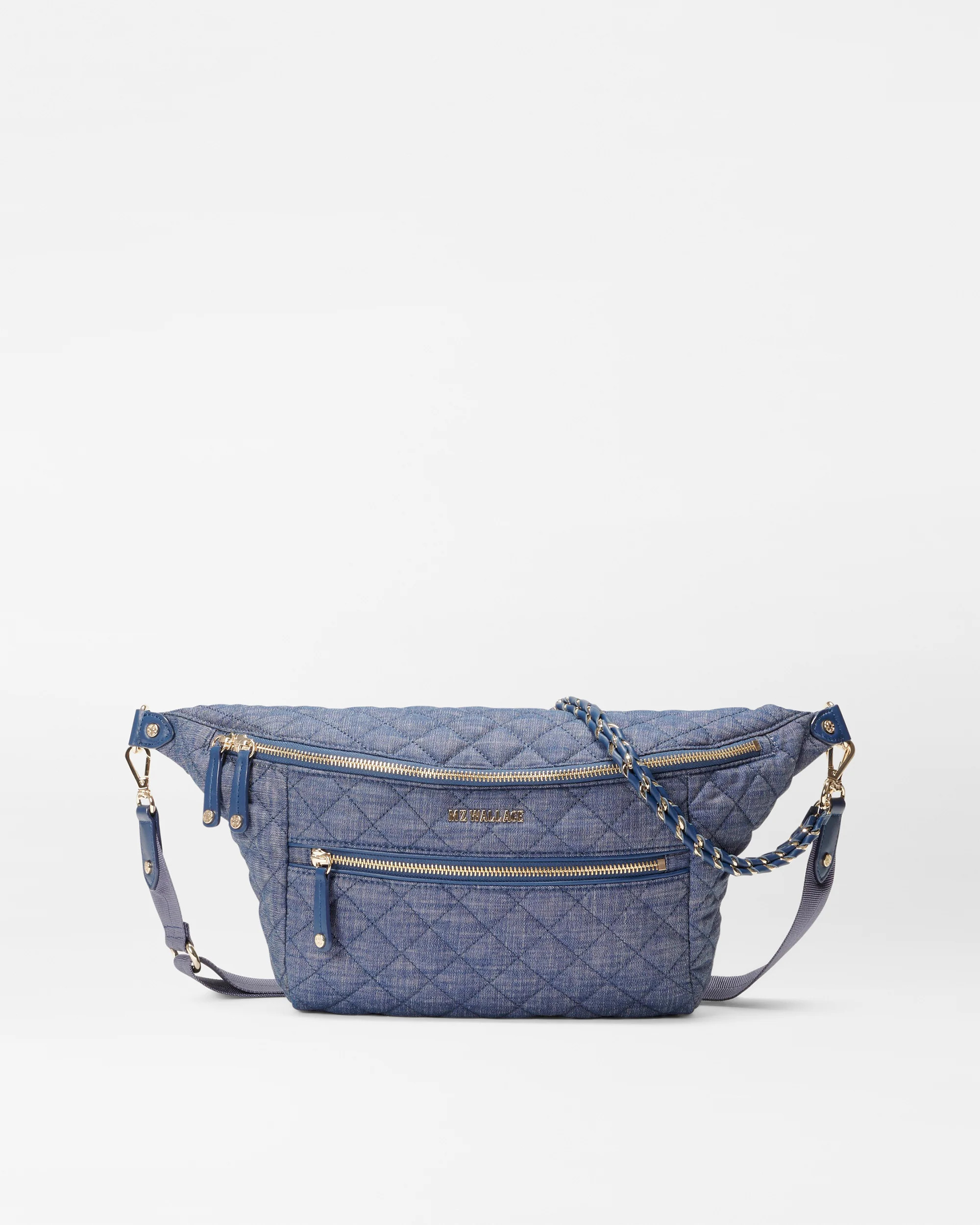 True Denim Crosby Crossbody Sling | MZ Wallace