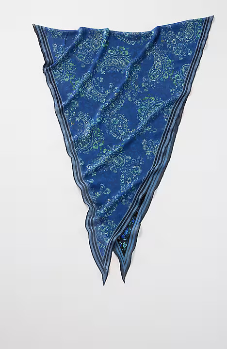 Reversible Printed Diamond Scarf | J. Jill