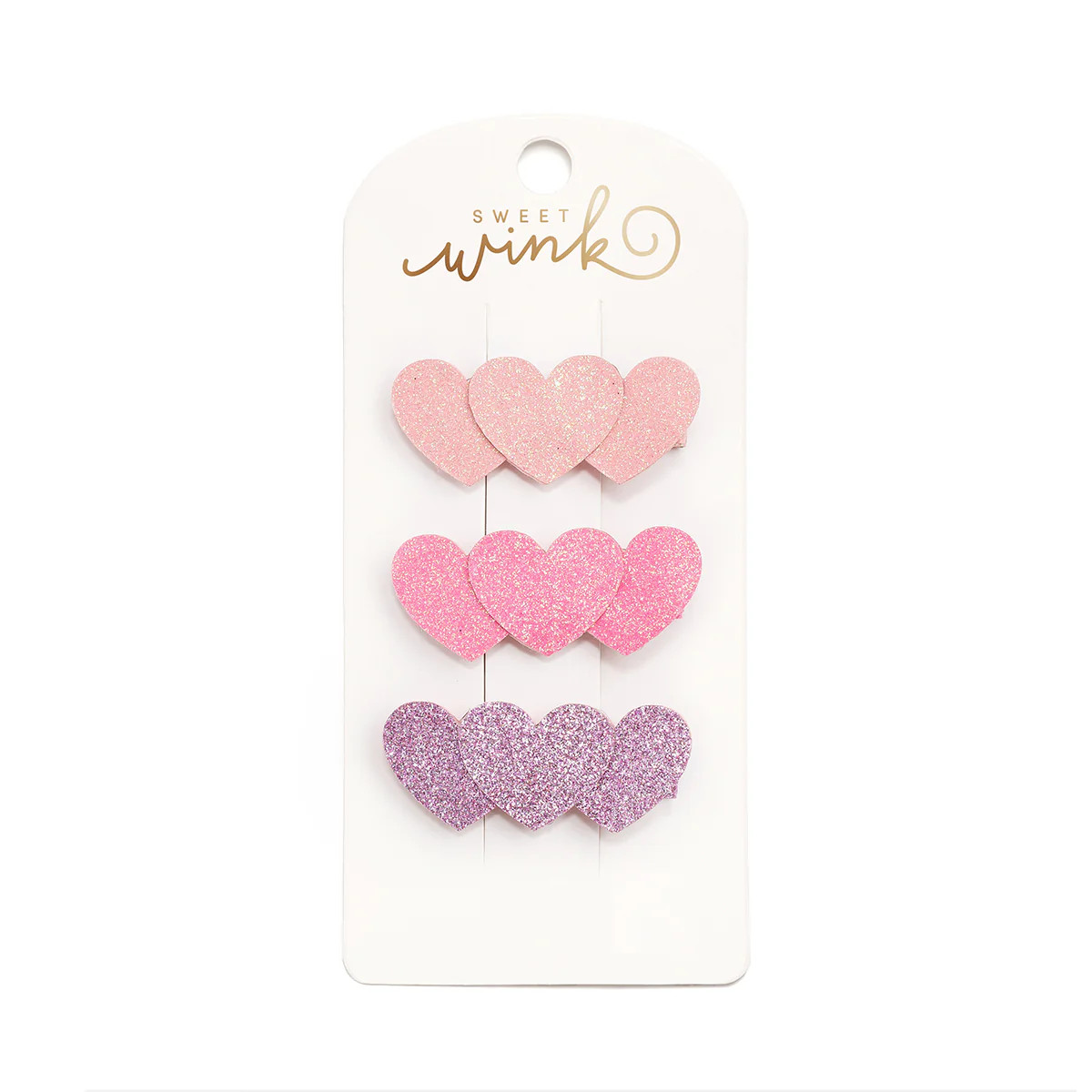 Triple Heart Clip Set | Sweet Wink
