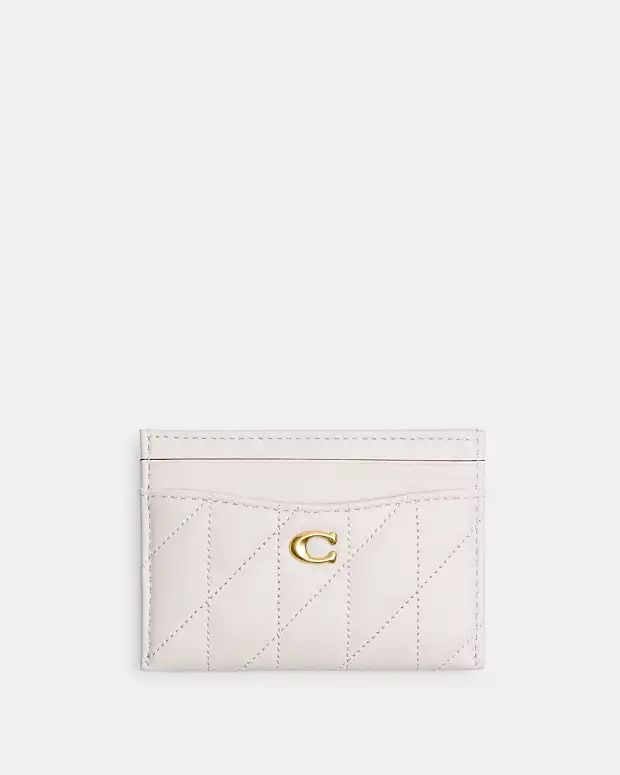 Essential Card Case With Pillow Quilting | Coach (US)