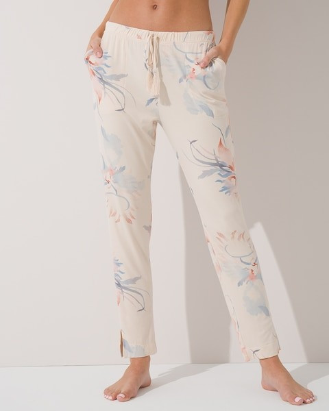 Soma Cool Nights Tassel Ankle Pajama Pants | Soma Intimates