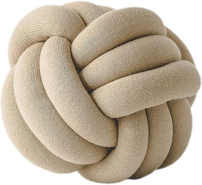 THEE Creative Knot Ball Cushion Sofa Lumbar Pillow Chair Back Cushion Throw Pillow Decoration Dia... | Amazon (US)